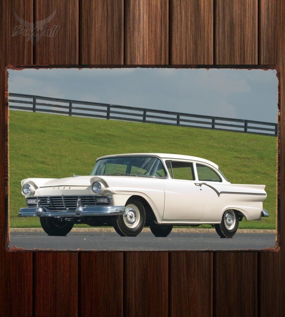 Металлическая табличка Ford Custom Tudor Sedan 312